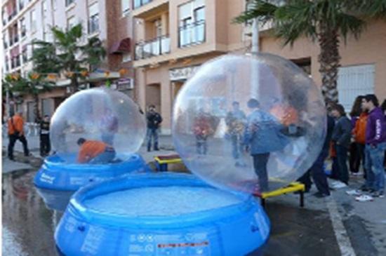 Bolas Acuáticas en Valencia - Animación para cumpleaños Valencia